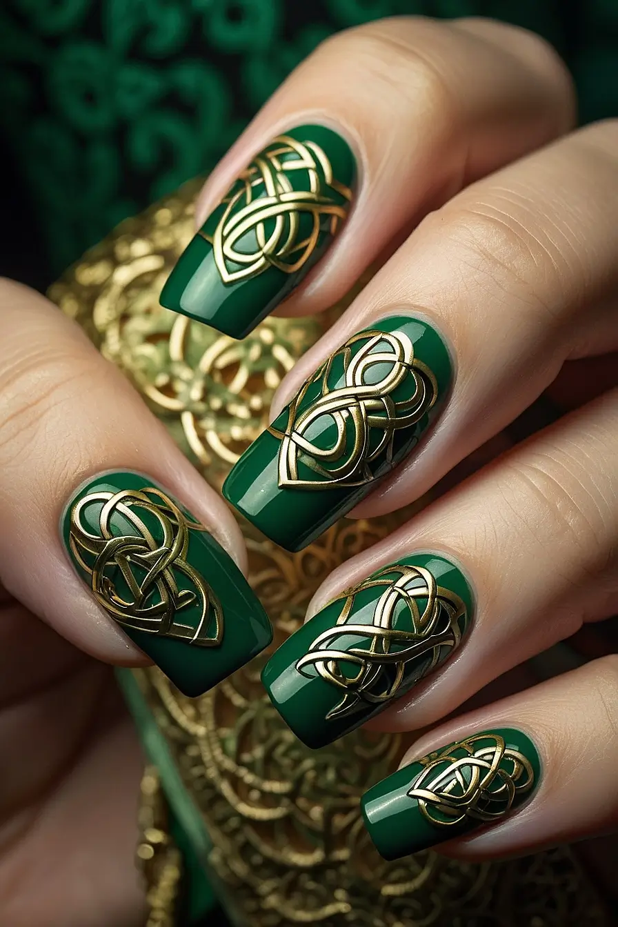 Irish Nails Designs 1