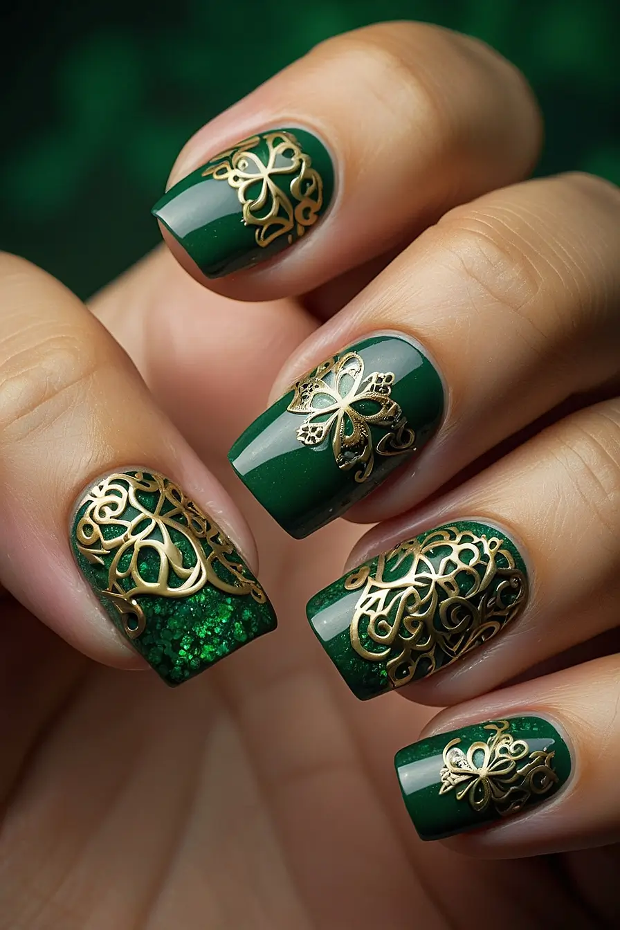 Irish Nails Designs 14