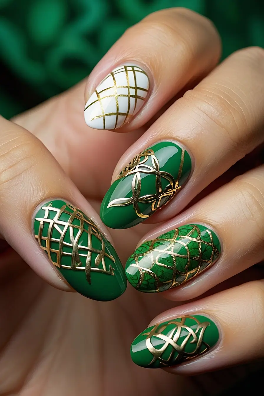 Irish Nails Designs 32