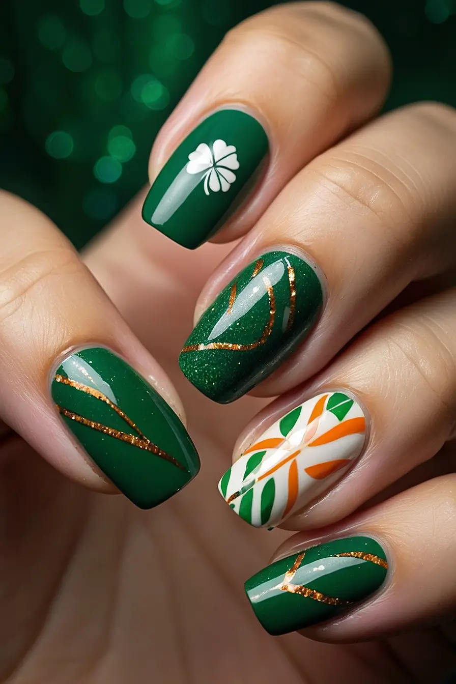 Irish Nails Designs 7