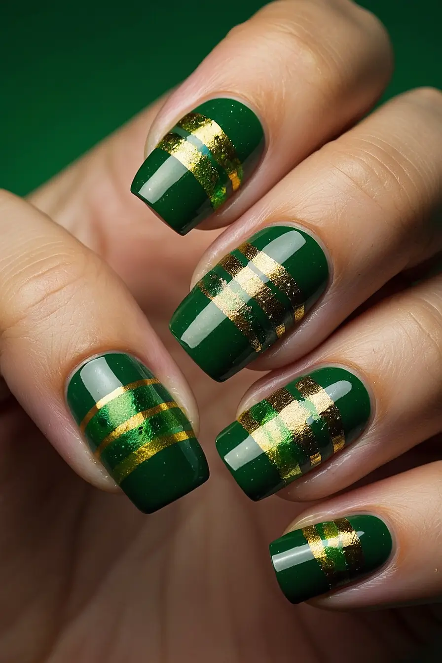 St Patricks Day Nails Design Irish 13