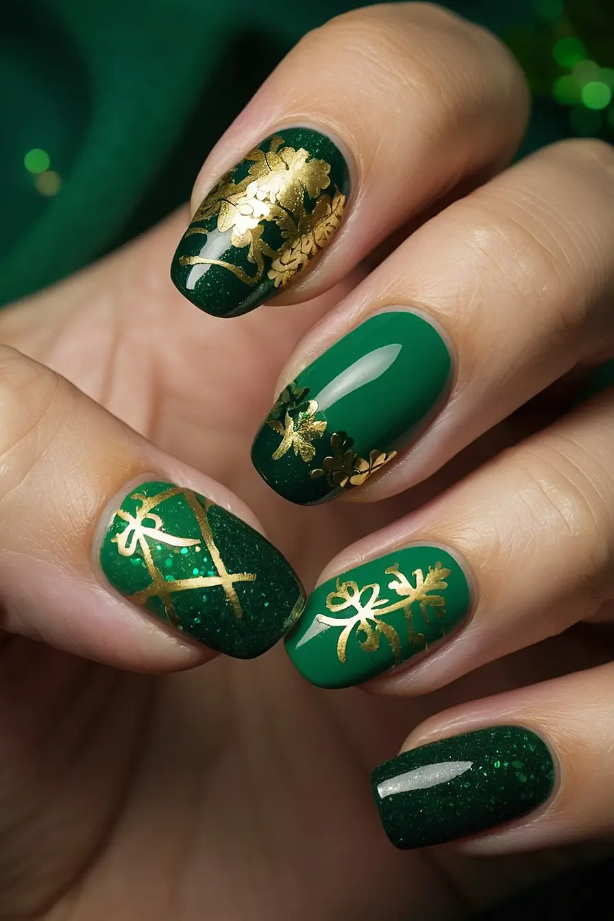 St Patricks Day Nails Design Irish 2