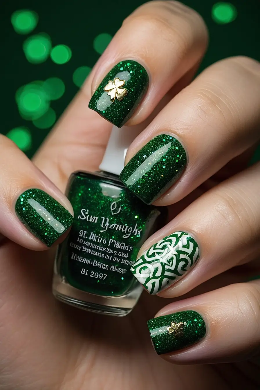 St Patricks Day Nails Design Irish 9