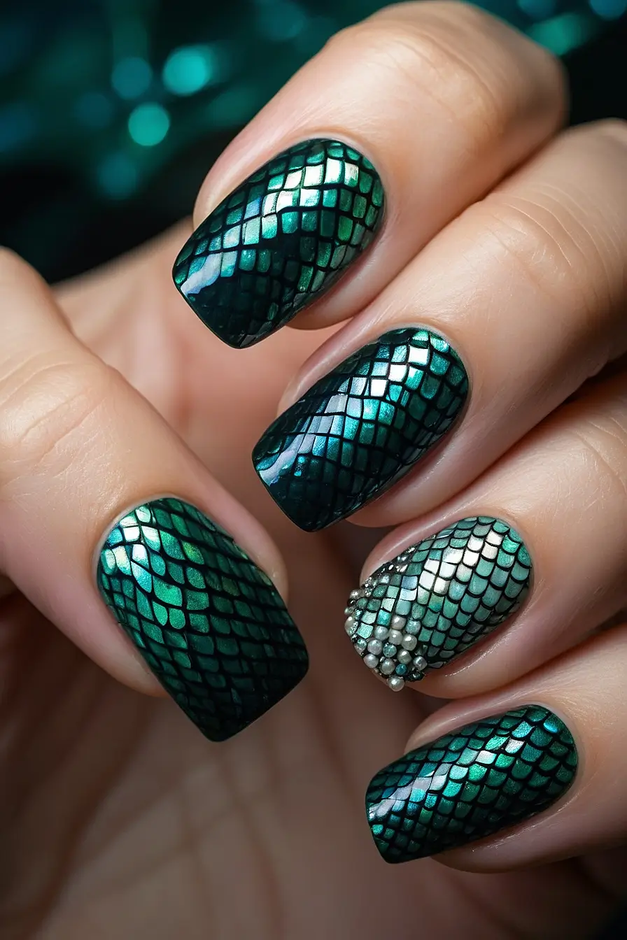 mermaid nails 1