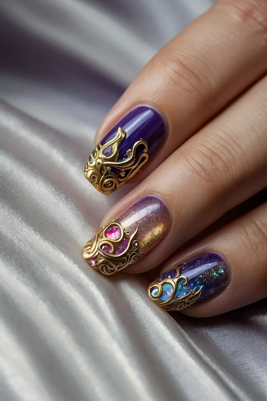 mermaid nails 2